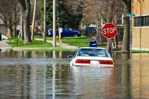 Flood Scene in Maricopa County, AZ Provided by The Garzella Group